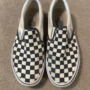 Checkered Vans